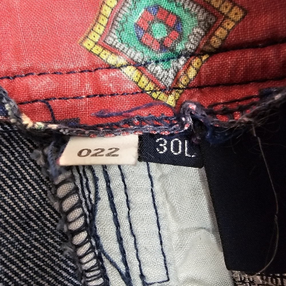Vintage Bugle Boys Medium Wash Barrel Leg  Flap Pocket Mens‎ Jeans Size 30L - Picture 4 of 10
